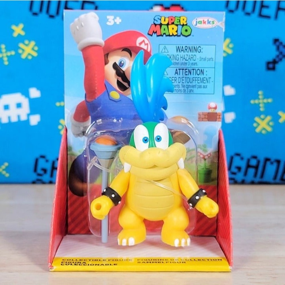 Jakks Pacific Super Mario Larry 2.5" Nintendo Collectible Action Figure New